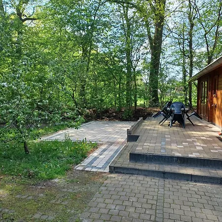 Дом отдыха Knus Houten Voor Stellen En Gezinnen Met Ruime Tuin Op De Veluwe Эпе