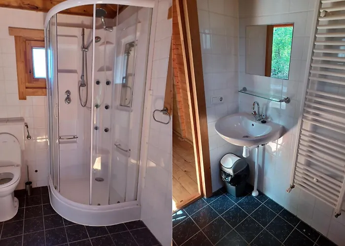 Knus Houten Op Groot En Perceel Op De Veluwe